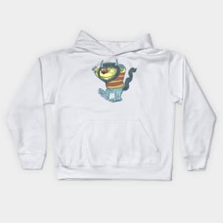 WHERE THE WILD THINGS ARE — ZYABR (2) Kids Hoodie